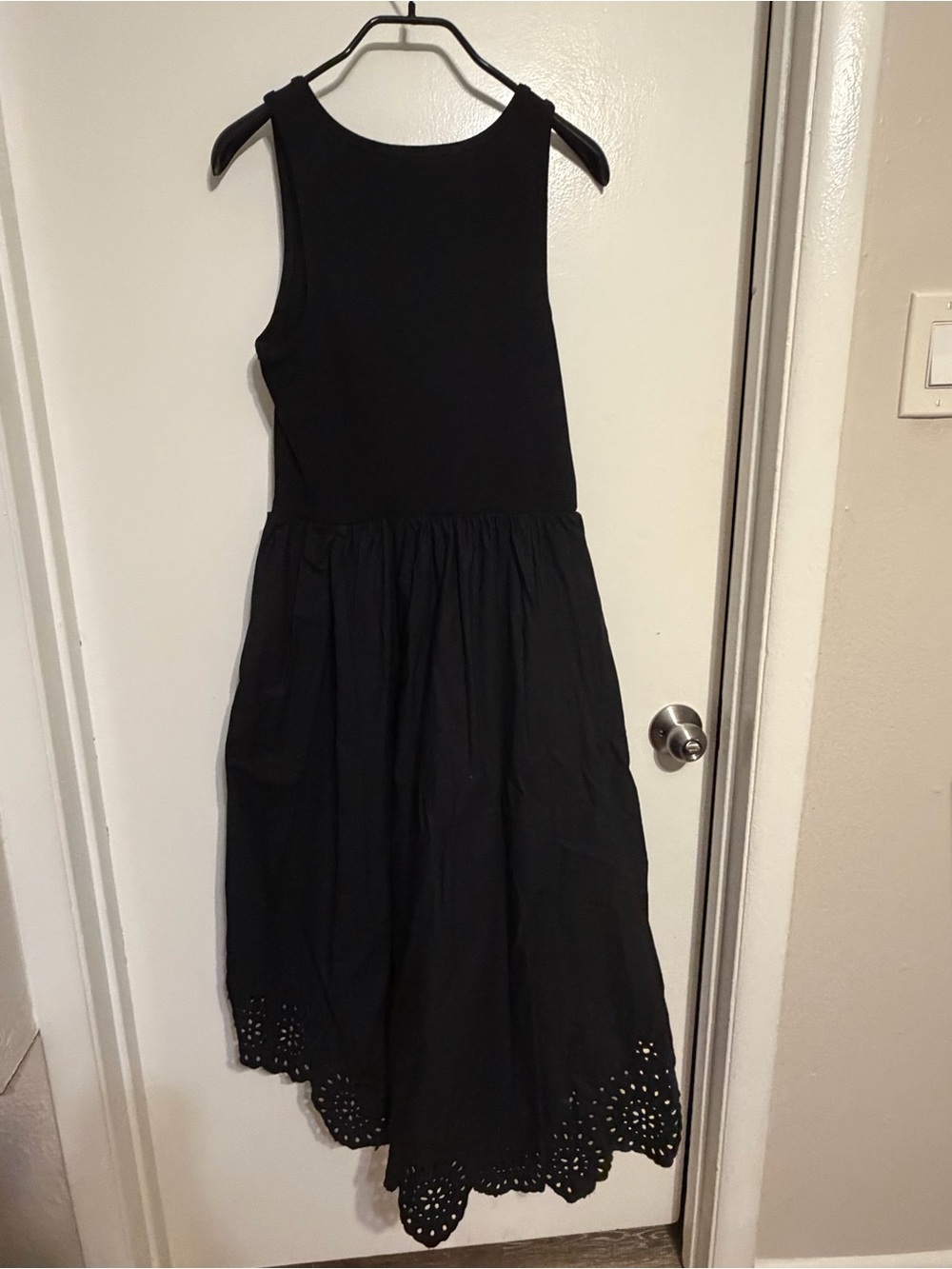 GAP Black Asymmetrical Sleeveless Dress - Picture 6 of 7